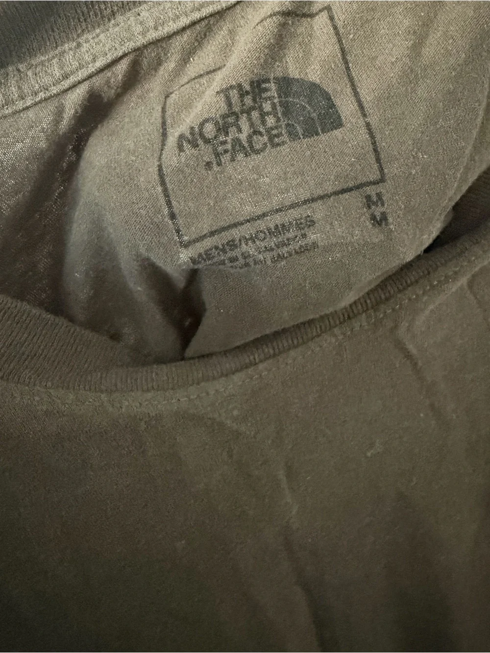 The North Face Olive Short-Sleeve Logo Tee